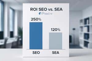 Comparatif ROI SEO SEA dans le secteur BTP