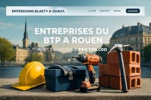 création site internet rouen pour entreprises BTP professionnelle et moderne