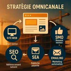 stratégie seo sea smo btp