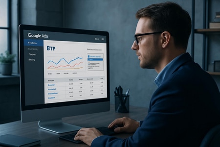 expert google ads pour entreprise BTP campagne publicitaire optimisée et performante