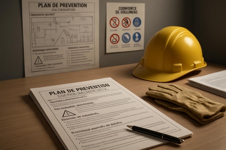 instructions plan de prévention chantier BTP sécurité coactivité