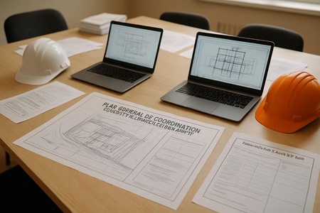 élaboration suivi plan général de coordination sécurité chantier