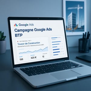 Référencement payant Google Ads BTP