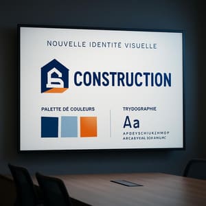 refonte identité visuelle charte graphique btp
