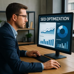 Service SEO optimisation site web BTP entreprise