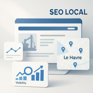 Référencement local site internet BTP Le Havre optimisation SEO visibilité