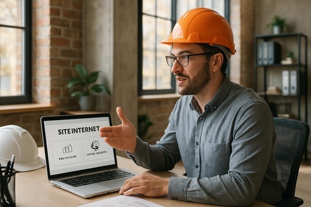 Choisir une agence spécialisée BTP pour votre site internet, avantages et accompagnement professionnel