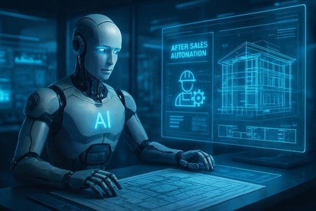 Automatisez votre service après-vente dans le BTP avec l'IA, amélioration expérience client et performance entreprise bâtiment