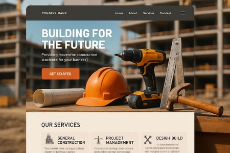 Création site internet sur mesure pour entreprises du BTP, design personnalisé et ergonomique