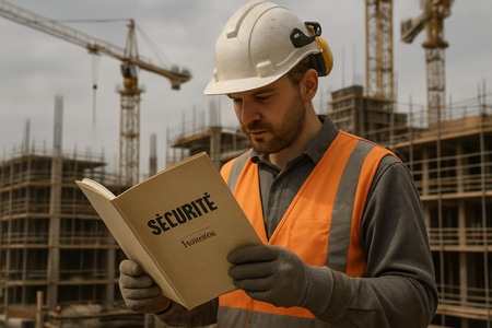 Document unique BTP obligations légales et prévention des risques professionnels de chantier