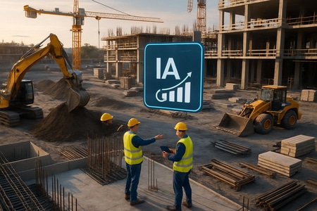 optimisation process IA dans le BTP avec intelligence artificielle pour la productivité