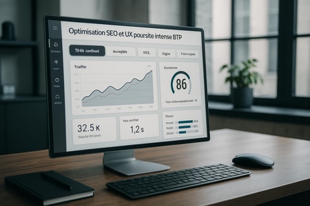Optimisation SEO et UX lors du redesign site internet BTP