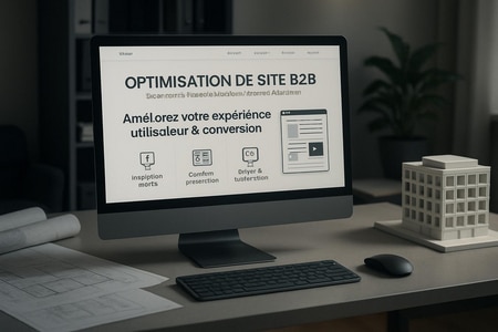 optimisation site B2B expérience utilisateur et conversion BTP