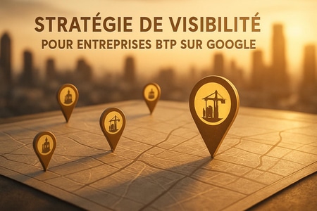 stratégie visibilité btp sur google medium