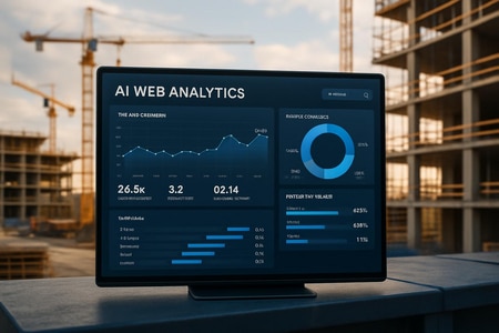 Analyse du trafic web IA pour le secteur BTP