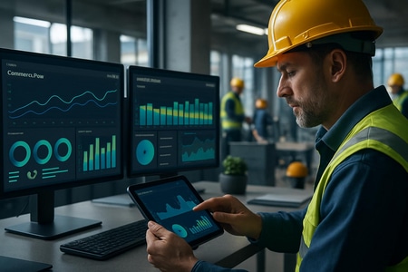 Automatisation IA pour le BTP sur les flux commerciaux et le suivi de chantier