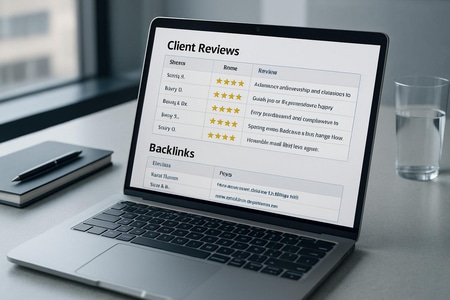 Collecte d'avis clients et backlinks pour site artisan du bâtiment