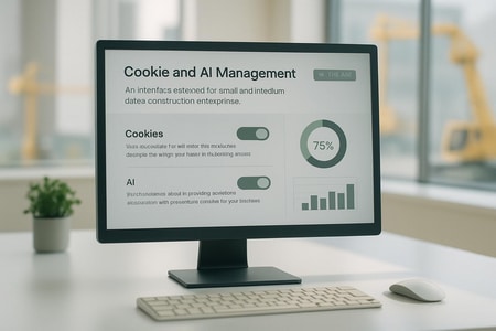 Gestion cookies et IA pour PME du BTP