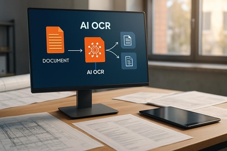 logiciel-ocr-ia-btp-schema-traitement-documents