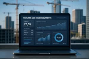 Lire la suite à propos de l’article Analyse SEO concurrents IA : boostez votre stratégie BTP IA