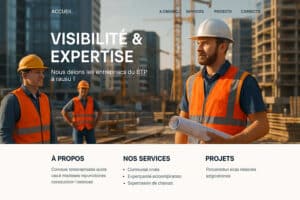 Lire la suite à propos de l’article Création de site internet BTP : Boostez votre visibilité en ligne