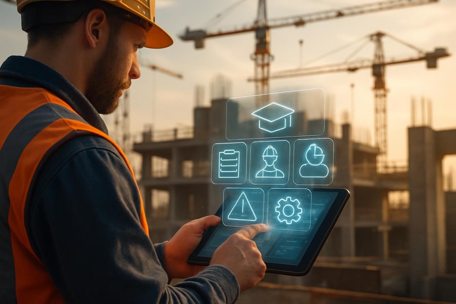 Lire la suite à propos de l’article E-learning adaptatif IA pour le BTP : Former vite et bien