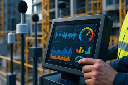 surveillance-bruit-ia-chantier-btp tableau de bord acoustique intelligent multipoint