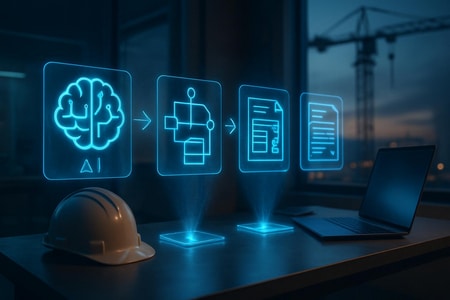 workflow automatisation IA devis facture BTP