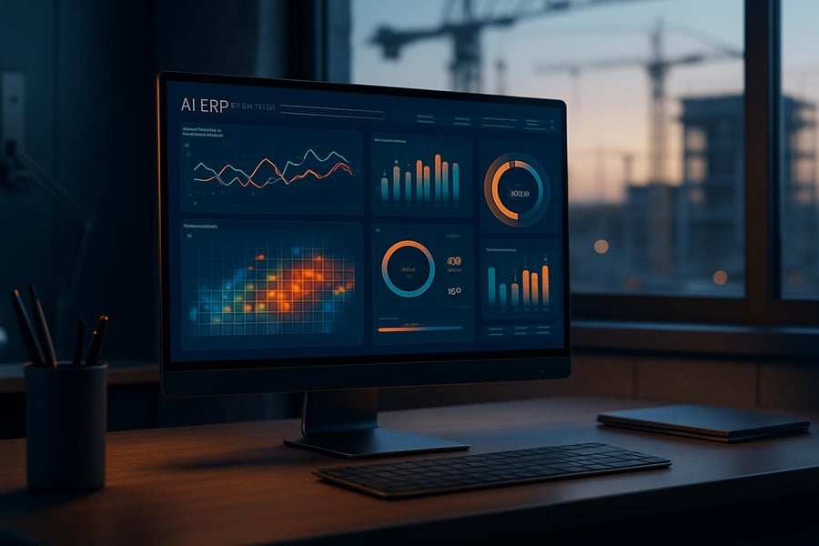 You are currently viewing ERP connecté IA : booster la performance des PME du BTP