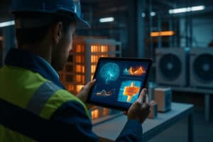 Lire la suite à propos de l’article Gestion température IA : Régulation prédictive BTP