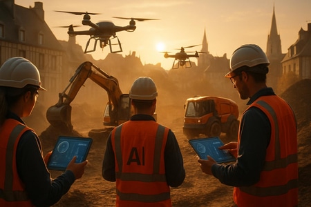 Automatisation par IA pour entreprises du BTP à Rouen : exemple de déploiement en 90 jours