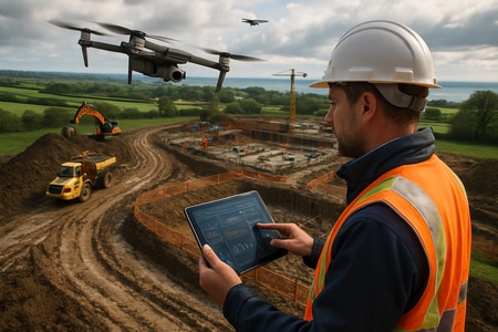 IA pour le suivi et la performance des chantiers en Normandie