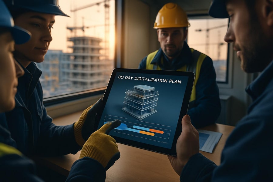 You are currently viewing Accélérer Digitalisation Entreprise : Plan 90 jours BTP