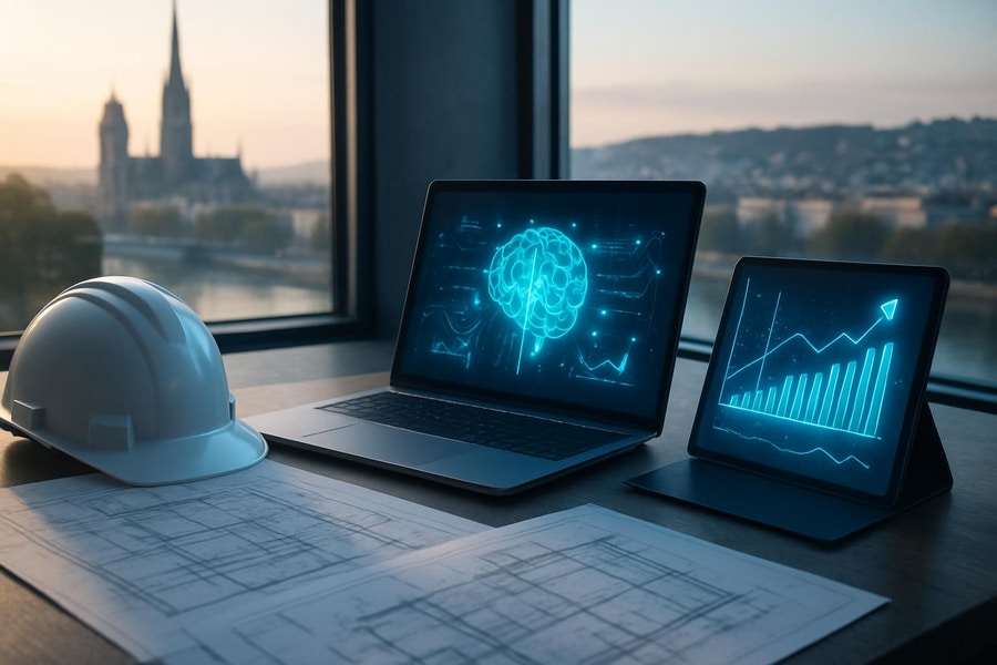 Lire la suite à propos de l’article Stratégie IA Rouen : Booster votre rentabilité BTP