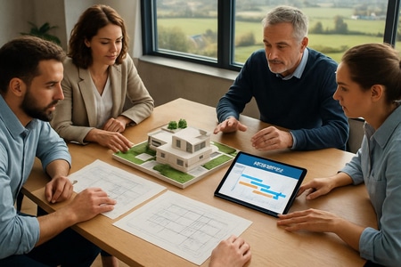 Feuille de route innovation IA Normandie pour PME du BTP en 90 jours