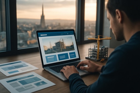 Agence digitale Rouen création site pour entreprises du BTP