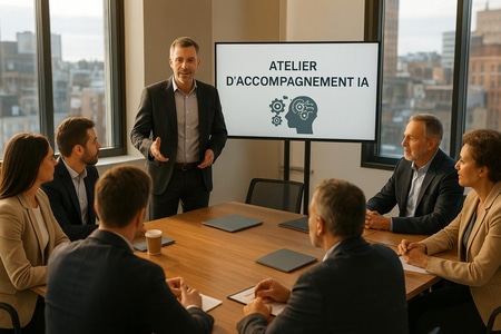 Atelier d accompagnement IA BTP à Rouen pour dirigeants de PME