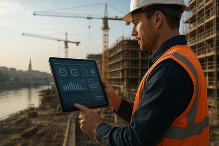 Automatisation IA BTP Rouen pour suivi de chantier intelligent et temps réel