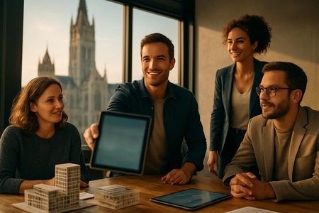 Création de site internet BTP par agence digitale à Rouen