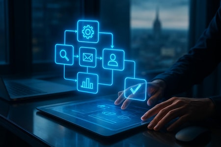 Workflow d intelligence artificielle pour automatiser la prospection commerciale BTP à Rouen