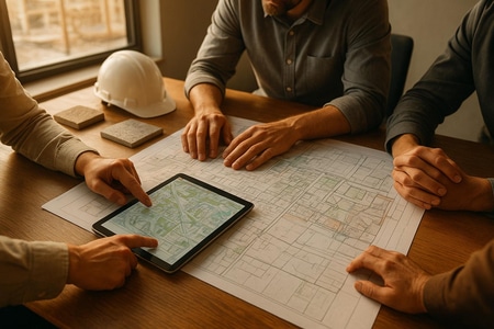 Plan de déploiement d’une prestation IA pour PME BTP en Normandie