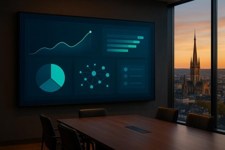 Prévision chiffre daffaires BTP à Rouen grâce à un tableau de bord IA connecté aux devis et chantiers