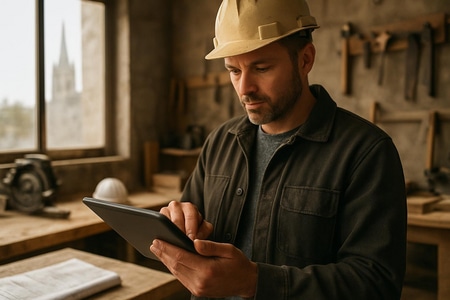 création site internet pour artisans Rouen vitrine professionnelle BTP