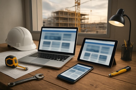 Site WordPress BTP performant en Normandie avec maintenance régulière