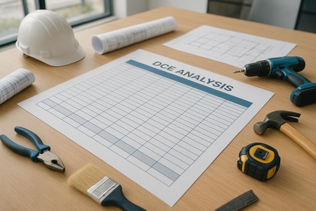 Modèle de tableau d’analyse DCE structuré pour PME du BTP