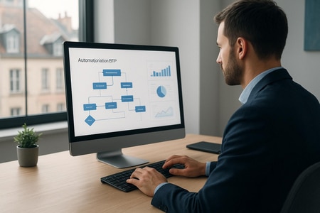 Workflows d automatisation IA pour devis et facturation BTP à Rouen