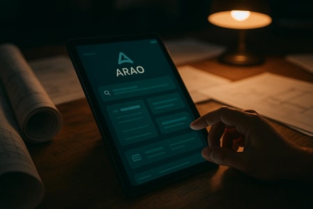 Application arao assistant ia pour redaction memoire technique et analyse dce btp