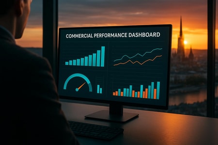 Dashboard de performance commerciale basé sur scraping annonces BTP et IA à Rouen