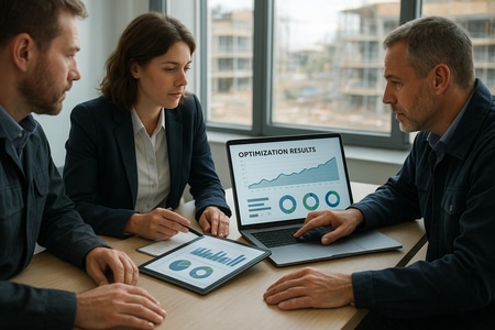 Optimisation planning équipes BTP IA résultats mesurables PME Normandie medium