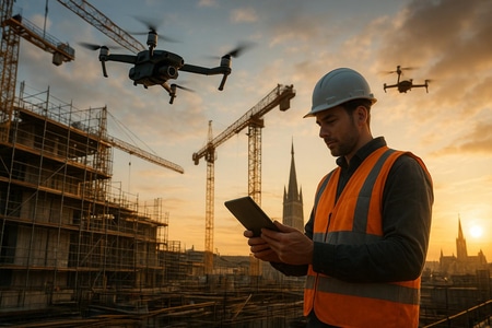 Suivi de chantier BTP à Rouen piloté par l intelligence artificielle